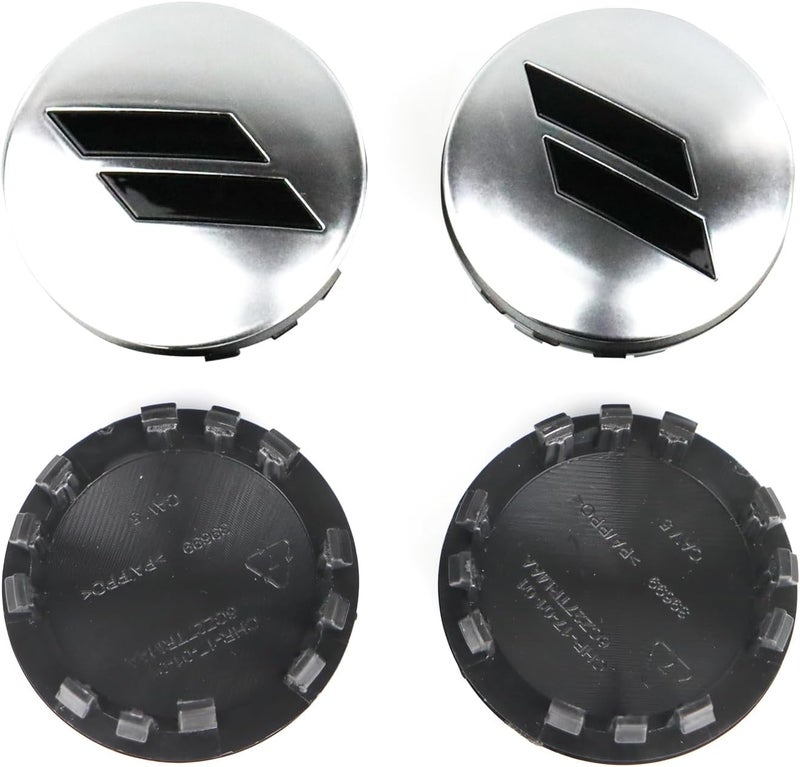 BINQIGOO 4pcs 63mm 2.5 inches Slash Wheel Center Cap Covers Fit for Dodge Charger Durango Dart 2015-2020 Jeep/Chrysler - Image 3